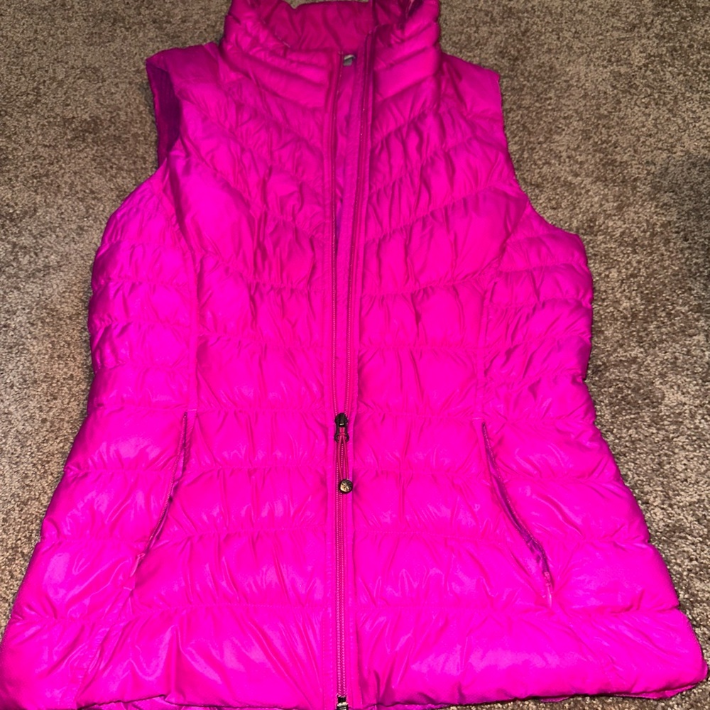 Hot pink athleta vest medium